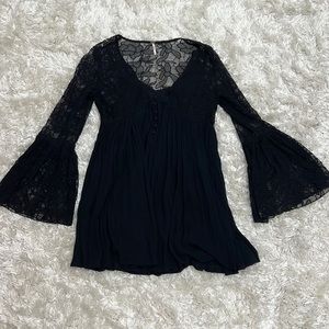 Free people black dress